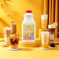 Sirop aromatisé de qualité alimentaire U-pick 2,5 kg, édulcorant pour bubble tea, jus, café, bar, pâtisserie, desserts et boissons