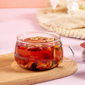 Thé chinois blanchissant pour la peau aux 12 saveurs traditionnelles, thé nourrissant au ginseng rouge et à la rose pour femmes, supplément de santé en gros - Product Image 5