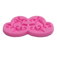 Hochwertige symmetrische zarte Spitze Silikon form Kuchen Backen Flüssige Silikon form Zucker Back dekoration Silikon werkzeuge