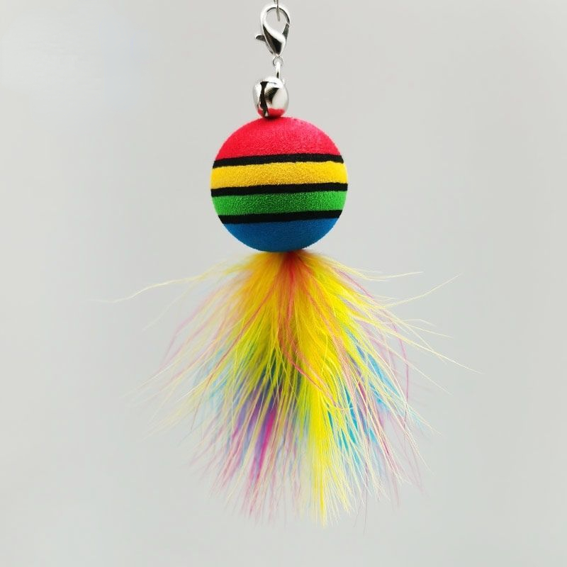 Boule arc-en-ciel colorée