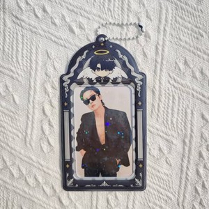 Clear Cute Korean Kpop PVC Photocard Collect with Kpop Keychain Card <b>Holders</b> for Credit Card Use - Product Image 3