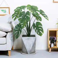 Fabricant Offre Spéciale meilleure qualité plante artificielle monstear arbres de décoration de la maison plante verte artificielle