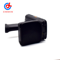 Venta caliente Chainway Smartphone portátil 1d 2d escáner de código de barras de datos de temperatura de largo alcance Rfid Uhf lector de mano