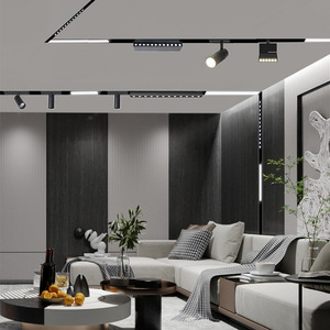 110-265V COB dẫn ánh sáng theo dõi cho mua sắm AR111 vuông theo dõi LED từ ánh sáng tại chỗ trần ánh sáng theo dõi 30 Wát - Product Image 2