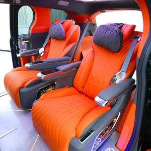 Conversión de furgoneta de autobús de alta calidad W447 Hiace Van Sprinter <span class=keywords><strong>V</strong></span> Class Auto Electric Car Asientos de lujo de cuero DOS - Product Image 2