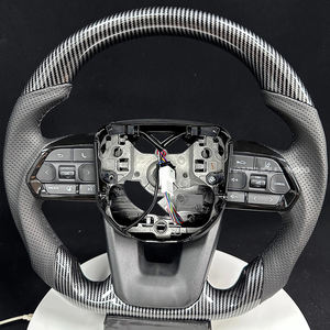 Volant en fibre de carbone compatible avec <span class=keywords><strong>Toyota</strong></span> Hilux Fortuner Camry Land Cruiser <span class=keywords><strong>Gr</strong></span> <span class=keywords><strong>Corolla</strong></span> Hiace 86 Mark X Prado 120 yaris - Product Image 3