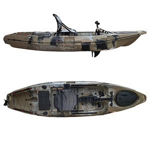 Pédales <span class=keywords><strong>de</strong></span> pêche professionnelles non rabattables 11 pieds, en HDPE, mains libres, accessoire à puissance motorisée, livraison CE - Product Image 5