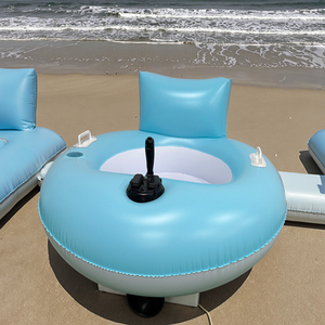 Tubo inflable para Río, barco flotante, río corriendo, tubo eléctrico para adultos, respaldo flotante adecuado para fiestas, playas de agua de verano - Product Image 3