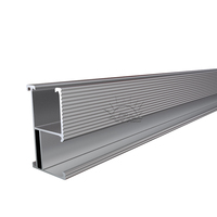 Rail en aluminium solaire standard pour système de support de panneaux photovoltaïques, directement de l'usine