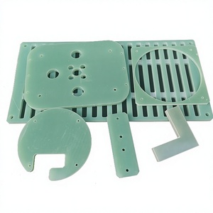 Customized <strong>FR4</strong> <strong>Epoxy</strong> <strong>Fiberglass</strong> Insulation Sheet <strong>G10</strong> <strong>Washer</strong> with Bending Service for High Voltage Applications - Product Image 1
