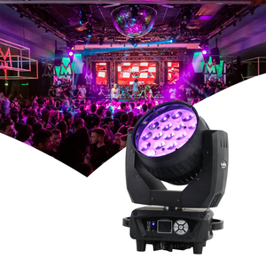 VSHOW Sans Taxe <span class=keywords><strong>MAC</strong></span> <span class=keywords><strong>Aura</strong></span> 19pcs 15w Rgbw 4in1 Zoom Led Wash Moving Head Light Beam - Product Image 1