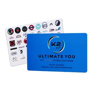 Pvc Card Business PVC ABS PET Custom Holographic Plastic Business Cards With Chip