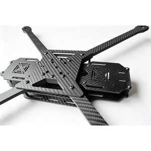 13 Inch 417mm Wheelbase 3K Twill Weave T300 Carbon Fiber For Compatible Long Range Quadcopter Frame Kit For DIY FPV Drones