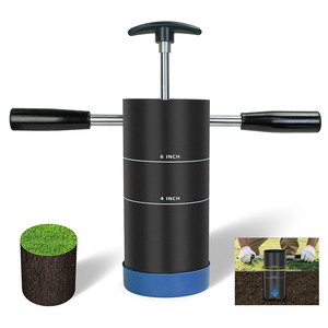 Outil <span class=keywords><strong>de</strong></span> creusement <span class=keywords><strong>de</strong></span> trous <span class=keywords><strong>de</strong></span> <span class=keywords><strong>golf</strong></span> portable avec poignée détachable, coupe-trous <span class=keywords><strong>de</strong></span> <span class=keywords><strong>golf</strong></span> 4 à 6 pouces - Product Image 1