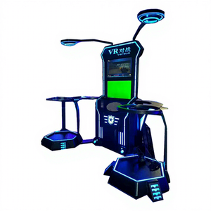 Plateforme interactive de tir en équipe en réalité virtuelle, divertissement de décompression en réalité virtuelle, jeu à détection de mouvement, intérieur/extérieur - Product Image 1