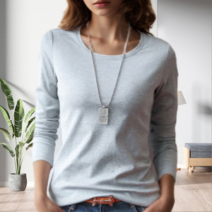 Tops Deportivos de Manga Larga con Cuello Redondo en Color Sólido, Blusa y Camisa de Moda para Mujer, Disponibles en Stock - Product Image 5