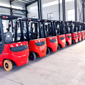 Электрический вилочный погрузчик на заказ 1 тонна 2 тонны 3 Тонны с гидравлическим штабелем, уравновешенное сиденье 4 колеса для использования в ресторане - Product Image 4