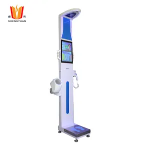 Digitale Gesundheit Kiosk SY-1800 LCD-Bildschirm digitale Größe Gewicht mit Blutdruck und Körperfett