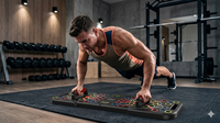 Planche de fitness pliable multifonctionnelle en ABS pour exercices abdominaux, utilisation à domicile, unisexe
