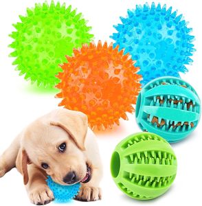 Meilleurs jouets interactifs et de mouvement pour chiens : haltères distributeurs de nourriture en TPR, jouets à mâcher pour animaux de compagnie - Product Image 1