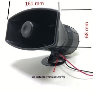 Bocina de Siete Tonos de 12V para Auto, Moto y Vehículo Eléctrico, con Altavoz, Alarma, Modificada, Súper Fuerte, Trompeta de Advertencia Universal - Product Image 1