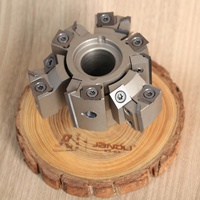 Alat Pengolah Kayu Large Row Moulder, Pisau Helical Cutter Head, Planer Shaft Insert Knife, Spindle Tenon Cutter
