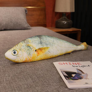 Juguete <span class=keywords><strong>de</strong></span> Peluche <span class=keywords><strong>de</strong></span> Pescado 3D Realista, Simulación <span class=keywords><strong>de</strong></span> Carpa y Salmón, Almohada Suave, Animal <span class=keywords><strong>de</strong></span> Peluche, Juguete Interactivo <span class=keywords><strong>para</strong></span> Gatos, Suministros <span class=keywords><strong>para</strong></span> Mascotas, Regalo Divertido - Product Image 6