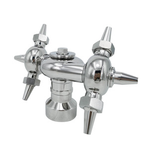 Boquilla pulverizadora de alta calidad de 1'' (25.4 mm) sanitaria de acero inoxidable SS304 pulido espejo con rosca hembra giratoria para limpieza de bolas - Product Image 6