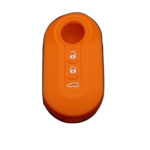 Porte-clés de voiture en Silicone à 3 boutons, étui rabattable, automatique, pour <span class=keywords><strong>Fiat</strong></span> grande 500 punto stilo 500x <span class=keywords><strong>panda</strong></span> ducato - Product Image 4