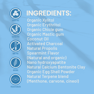 Pabrik grosir dukungan gigi Enamel menjaga kesegaran mulut meningkatkan energi gusi tetap fokus vitamin gusi permen karet - Product Image 3