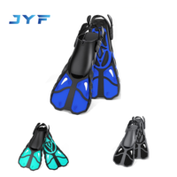 JYF Meilleure Vente Palmes de Plongée Courtes au Design Scientifique