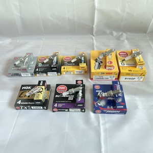 Bougies d'allumage NGK résistantes aux hautes températures, conception de dissipation thermique, pièces d'allumage automobile fiables pour moteurs haute puissance - Product Image 2