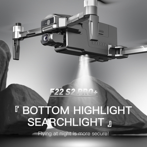 F22 S2 XR GPS bay không người lái chuyên nghiệp 4K 2 Trục Gimbal FPV rc dron tránh chướng ngại vật màn hình lớn từ xa tốt nhất bay không người lái với máy ảnh - Product Image 6