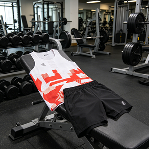Custom Logo Mens Quick Dry Laser Cut Tank Top Geometric Print Breathable Athletic <strong>Running</strong> <strong>Singlet</strong> for Wholesale - Product Image 3