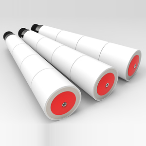 Cao su cho dỡ Reel vành đai điều khiển con lăn thép không gỉ rodillo transportador poliuretano - Product Image 6