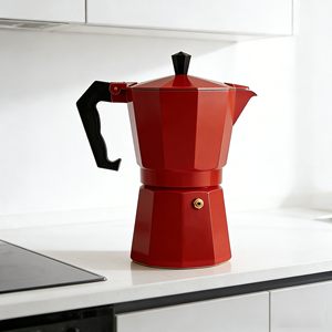 Cafetière à expresso de qualité supérieure pour cuisinière, cafetière moka pour un café riche de style italien - Product Image 5