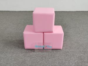 유아용 실내 놀이터 장비 대여용 핑크 꽃 소프트 플레이 볼 풀 세트 - Product Image 6