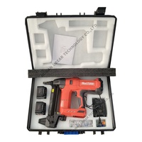 NAILTASK 20V Fixation décorative de toit sans gaz Batterie au lithium électrique sans fil Encadrement de mur en béton Cloueur en acier Pistolets à clous