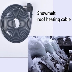 PVC-Isoliertes Kupferleiter-Dach- und Dachrinnen-Enteisungskabel Schneeschmelzkabel 100-240V 16W/m HZBV Marke <span class=keywords><strong>Pawo</strong></span> - Product Image 2