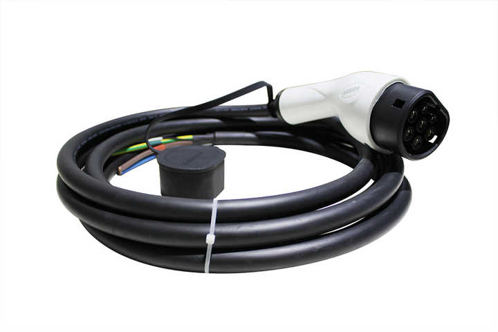 DUOSIDA新しいデザインタイプ2メス充電プラグ、32A、DSIEC2e-EV32P 