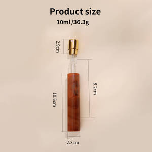 Atomiseur de parfum portable Eric à pompe automatique, finition marbre, pour voyage, personnalisation possible - Product Image 2