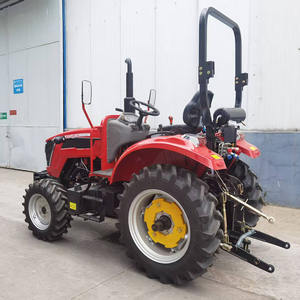 25hp 30hp 45hp 50 hp 4wd छोटे फार्मिंग ट्रैक्टर के साथ फ्रंट लोडर खेती के उपकरण - Product Image 4