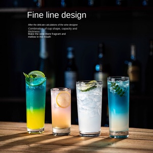 Juego de Vasos de Cóctel Colin Glass con Logotipo Impreso, Capacidad de 201-300 ml, Diseño Moderno y Simple, para Fiestas, Long Island Iced <span class=keywords><strong>Tea</strong></span>, Mojito Mix - Product Image 3