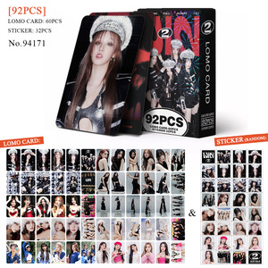 <span class=keywords><strong>GIDLE</strong></span> MIYEON SOYEON MINNIE YUQI SHUHUA Carte photo Cartes photo Kpop Papier adhésif Autocollant Fan Cadeaux 60Lomo 32Stickers Set - Product Image 3