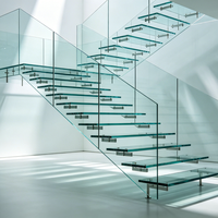 Vidrio Templado de Seguridad Transparente Irrompible de 5mm 6mm 8mm, Panel Sólido Ecológico Shunhua para Ventanas, Puertas y Decoración de Supermercados