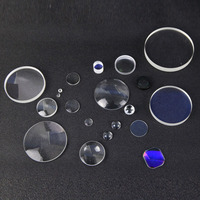 Lentille asphérique de 25,4 mm, EFL 40 mm, verre moulé, optique collimatrice pour systèmes à diode laser et LED