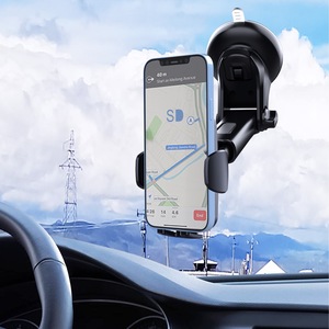 Soporte para Teléfono de Coche con Ventosa, Rotación de 360 Grados, Soporte para Parabrisas, Material Plástico - Product Image 1