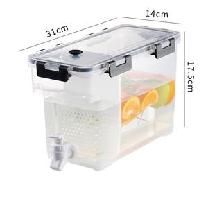 <span class=keywords><strong>2022</strong></span> nouveau distributeur de jus de réservoir d'eau en plastique glacière d'été avec robinet étanche à l'air - Product Image 6