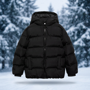 Chaqueta Casual Personalizada para Hombre, de Invierno, con Cierre, Delgada, con Capucha Delantera, Reversible, Ecológica, Impermeable, Transpirable, de Secado Rápido, 100% Nailon - Product Image 3