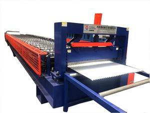 Nhôm 0.25-0.7Mm Mái Kim Loại Bền Tấm Mái Panel CuộN Máy Ép - Product Image 2